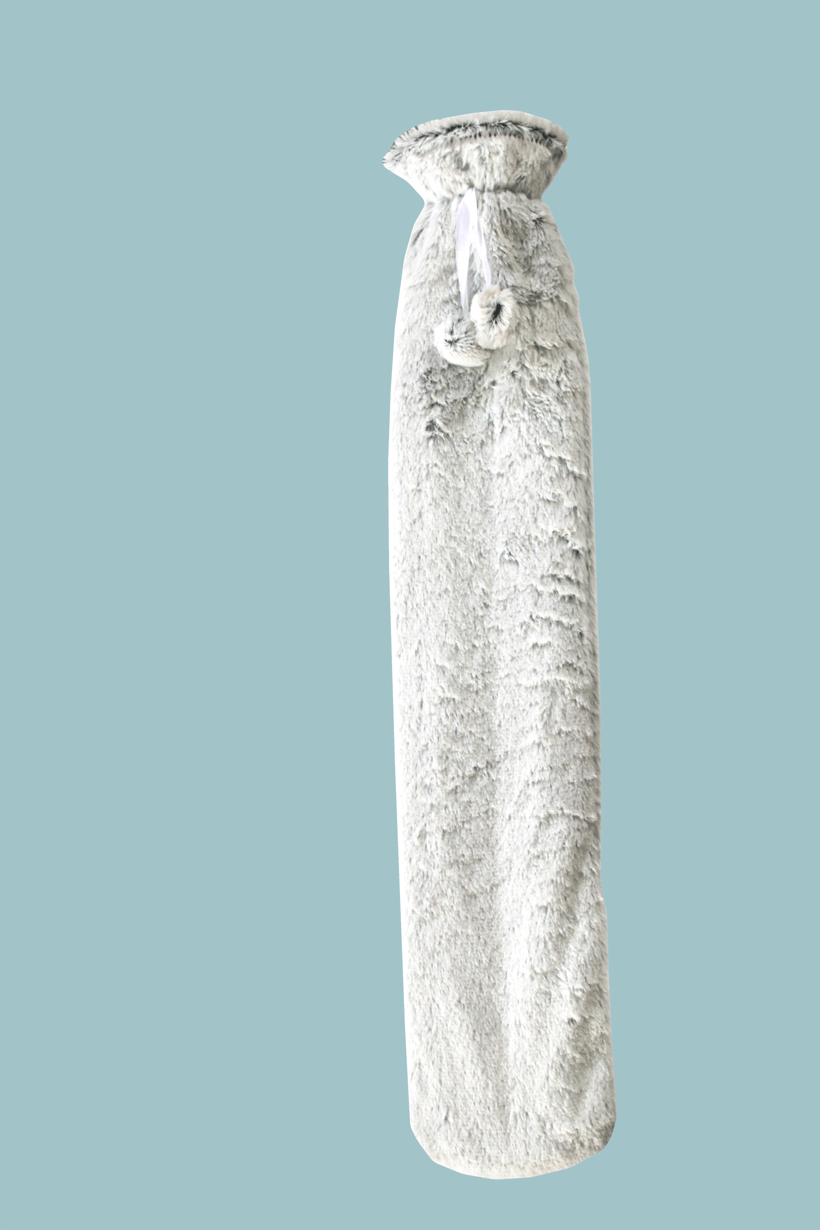 OLIVIA ROCCO Extra Long Hot Water Bottle | 2L Faux Fur Cover Natural Rubber