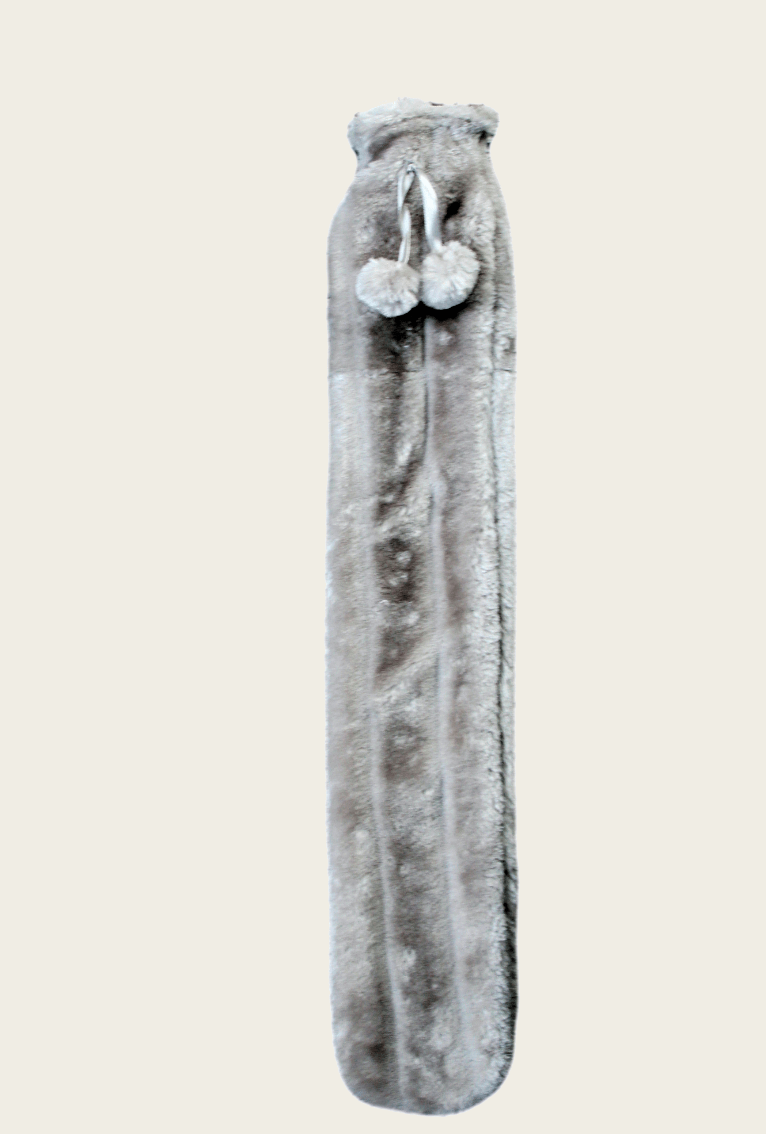 OLIVIA ROCCO Extra Long Hot Water Bottle | 2L Faux Fur Cover Natural Rubber