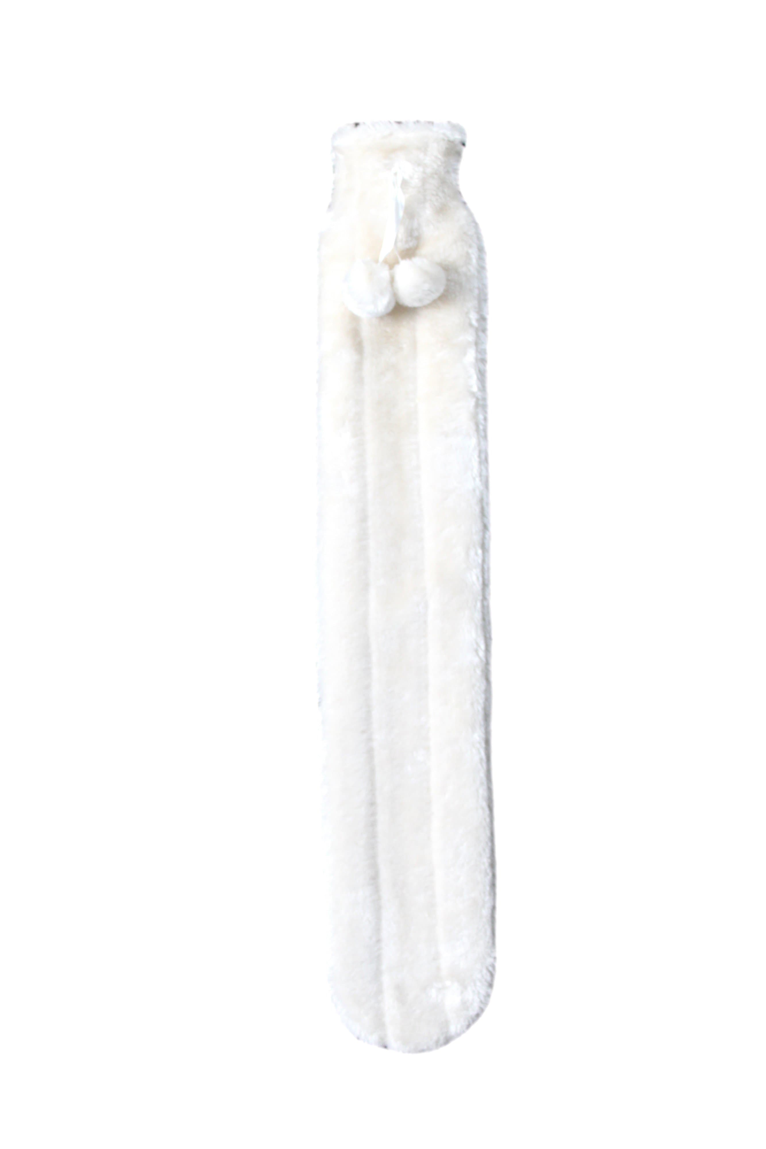 OLIVIA ROCCO Extra Long Hot Water Bottle | 2L Faux Fur Cover Natural Rubber