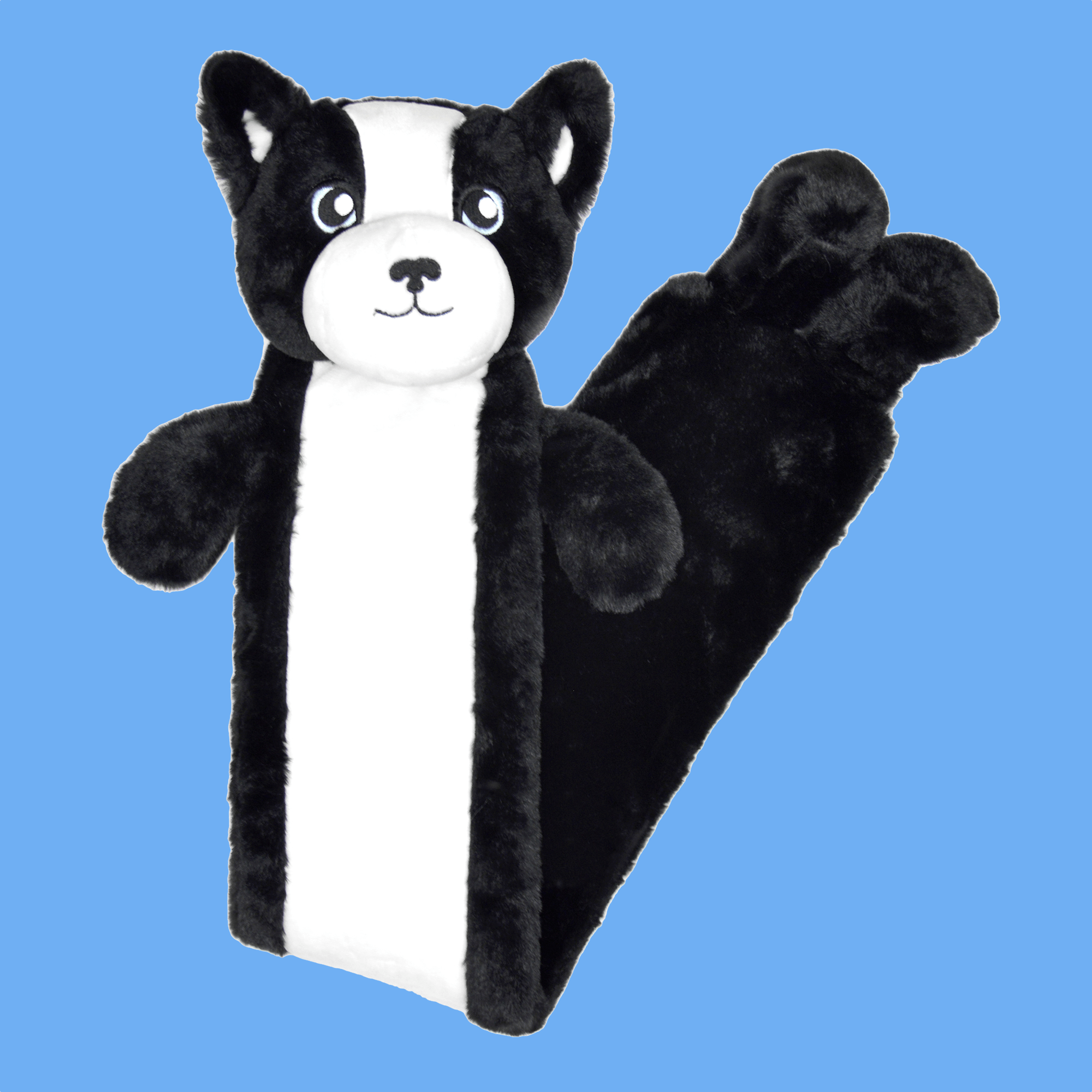 OLIVIA ROCCO Extra Long 2L Hot Water Bottle | Faux Fur Cover for Pain Relief