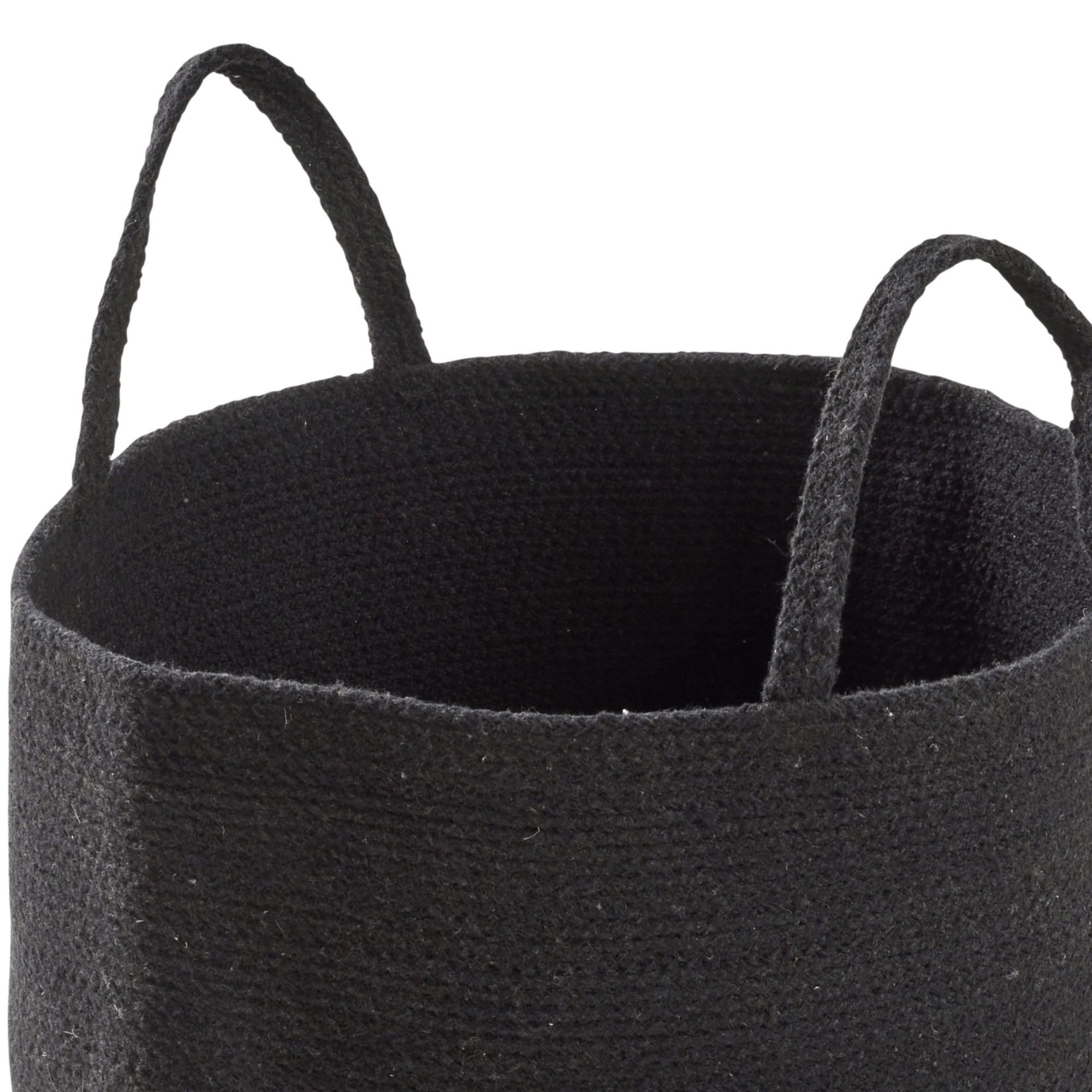 OLIVIA ROCCO Large Woven Cotton Laundry Basket – Durable Rope Storage Bin