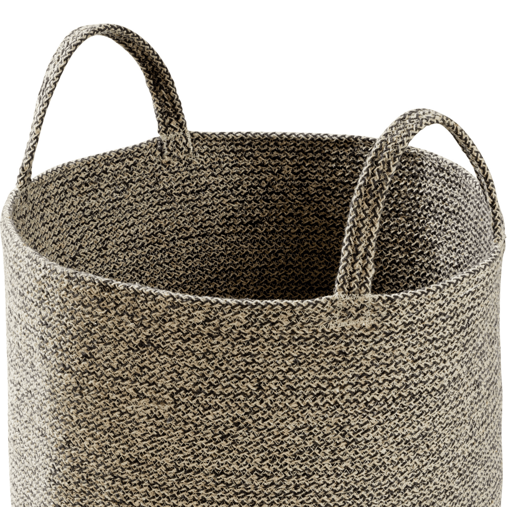 OLIVIA ROCCO Large Woven Cotton Laundry Basket – Durable Rope Storage Bin