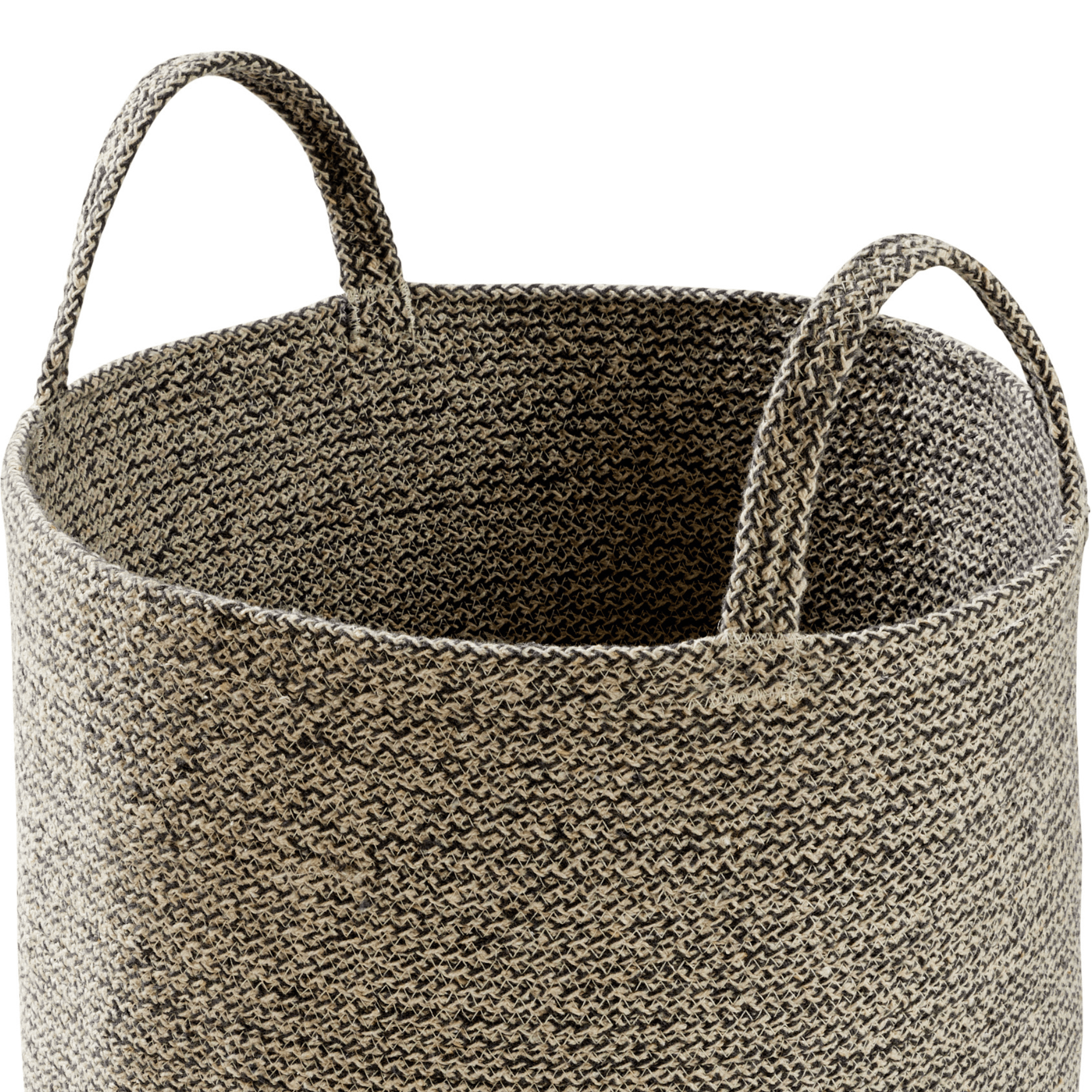 OLIVIA ROCCO Large Woven Cotton Laundry Basket – Durable Rope Storage Bin