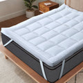 OLIVIA ROCCO Microfibre Mattress Topper – Extra Deep Cooling Heavy Fill