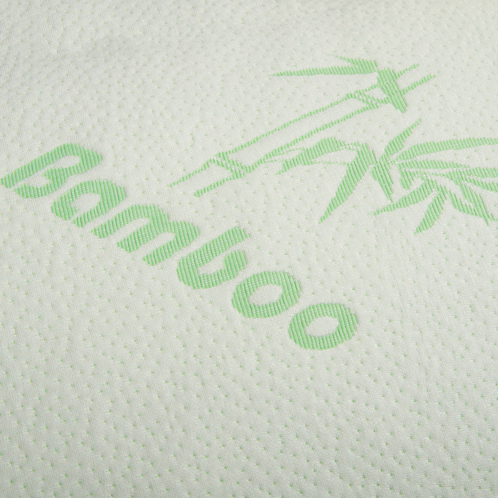 OLIVIA ROCCO Bamboo Memory Foam Pillow – Cooling Hypoallergenic Support