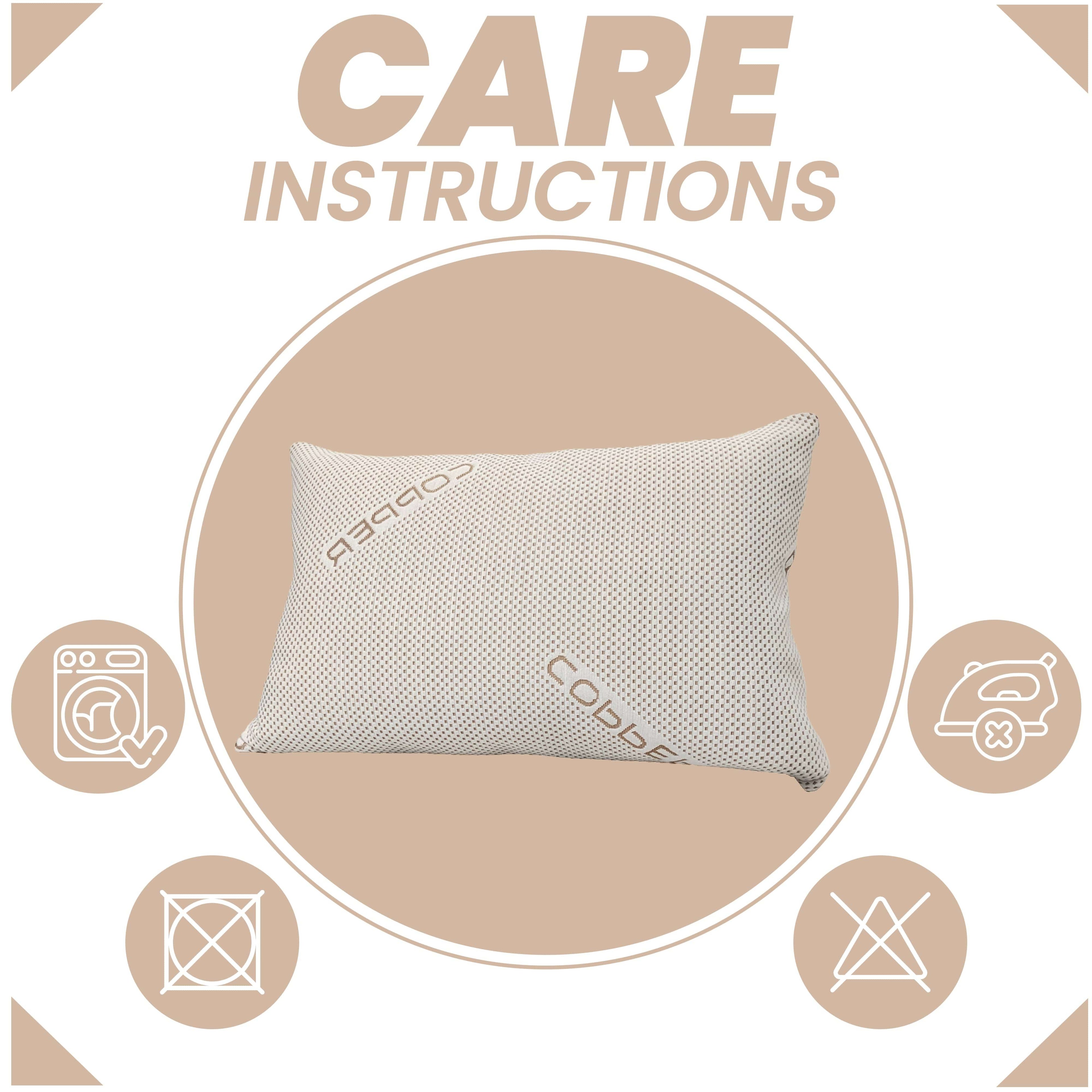 OLIVIA ROCCO Copper Infused Memory Foam Pillow – Hypoallergenic Support