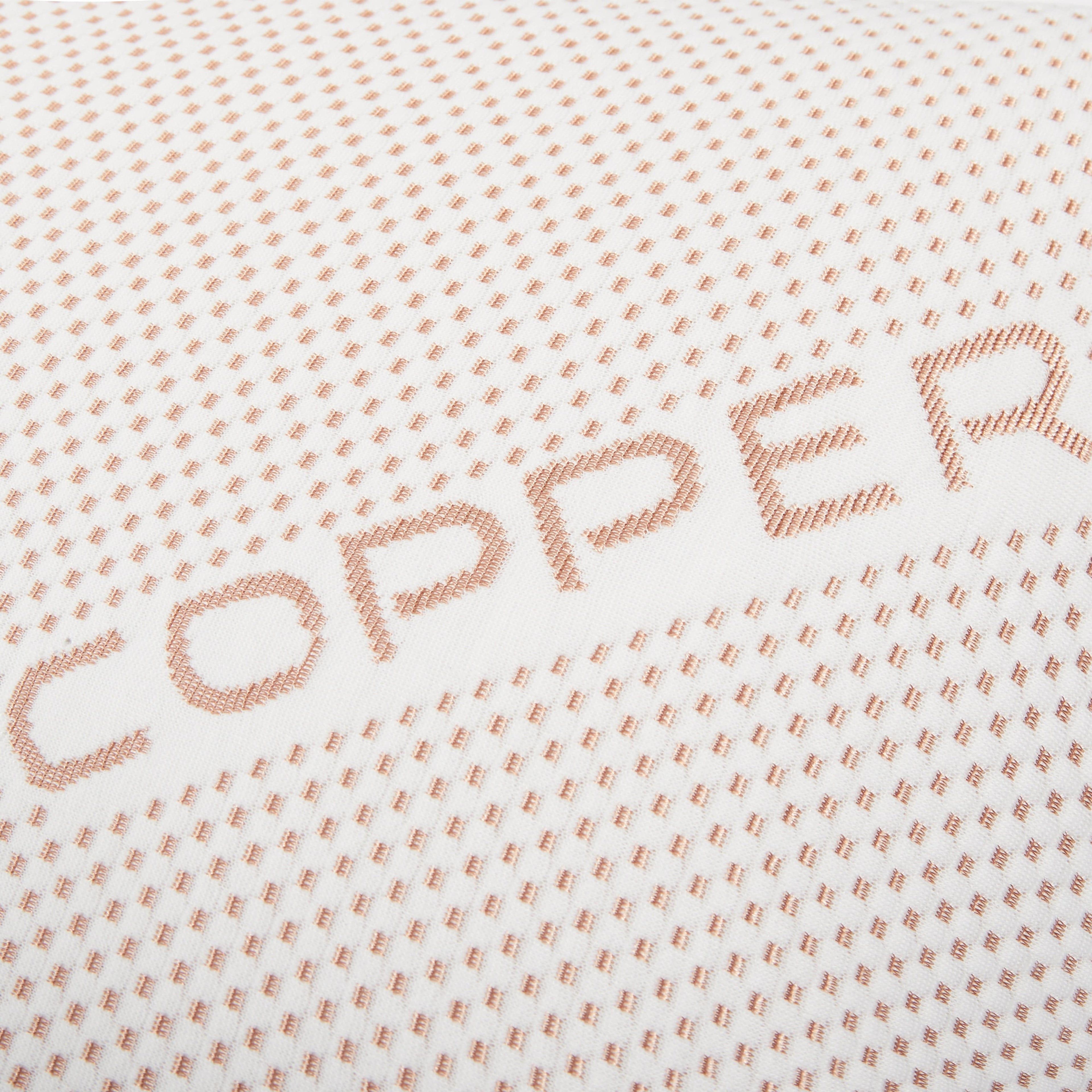 OLIVIA ROCCO Copper Infused Memory Foam Pillow – Hypoallergenic Support