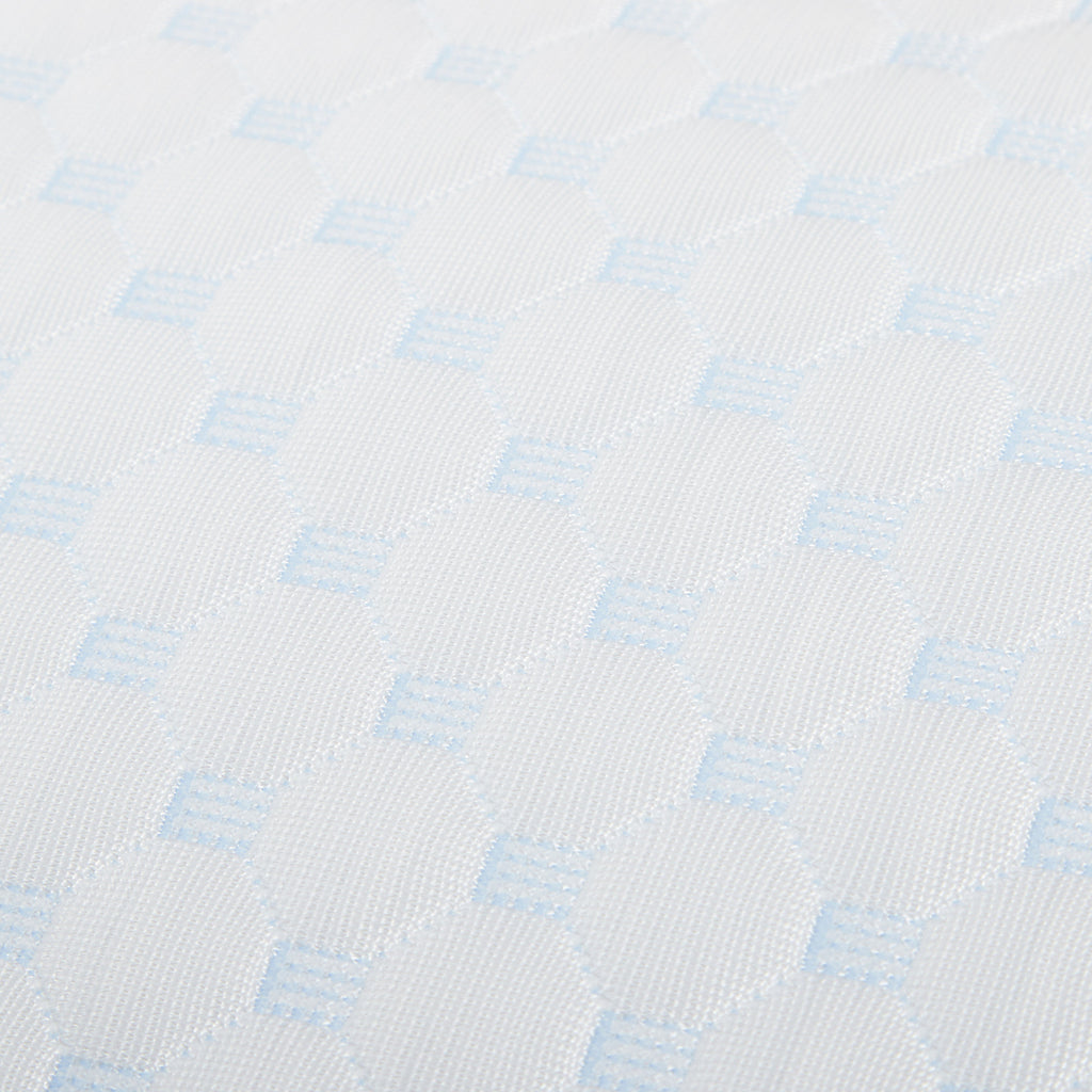 OLIVIA ROCCO Cooling Memory Foam Pillow – Ice Silk & Bamboo Support