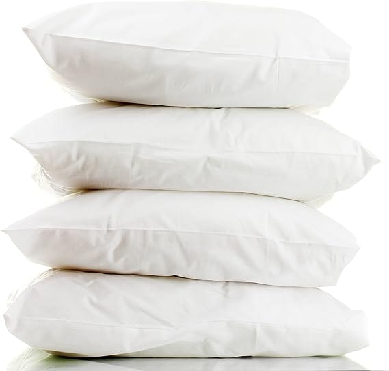 OLIVIA ROCCO 4 Pack Super Bounce Back Pillows | Hypoallergenic Luxury Fibre