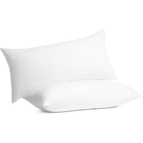 OLIVIA ROCCO Egyptian Cotton Pillows – 2 Pack Medium Support Hotel Quality