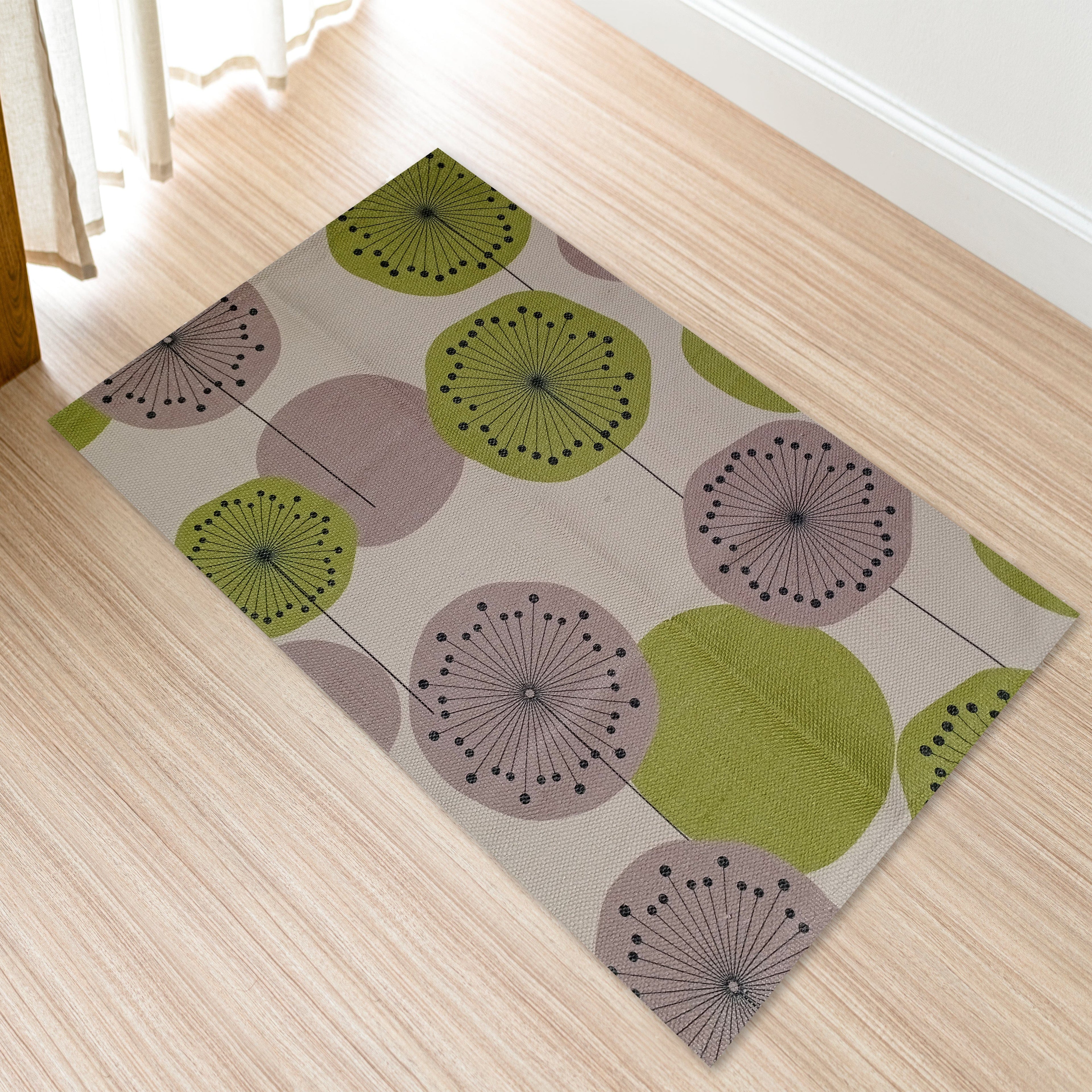 OLIVIA ROCCO Modern Printed Rug – Non-Slip Soft Flor Design Floor Rug