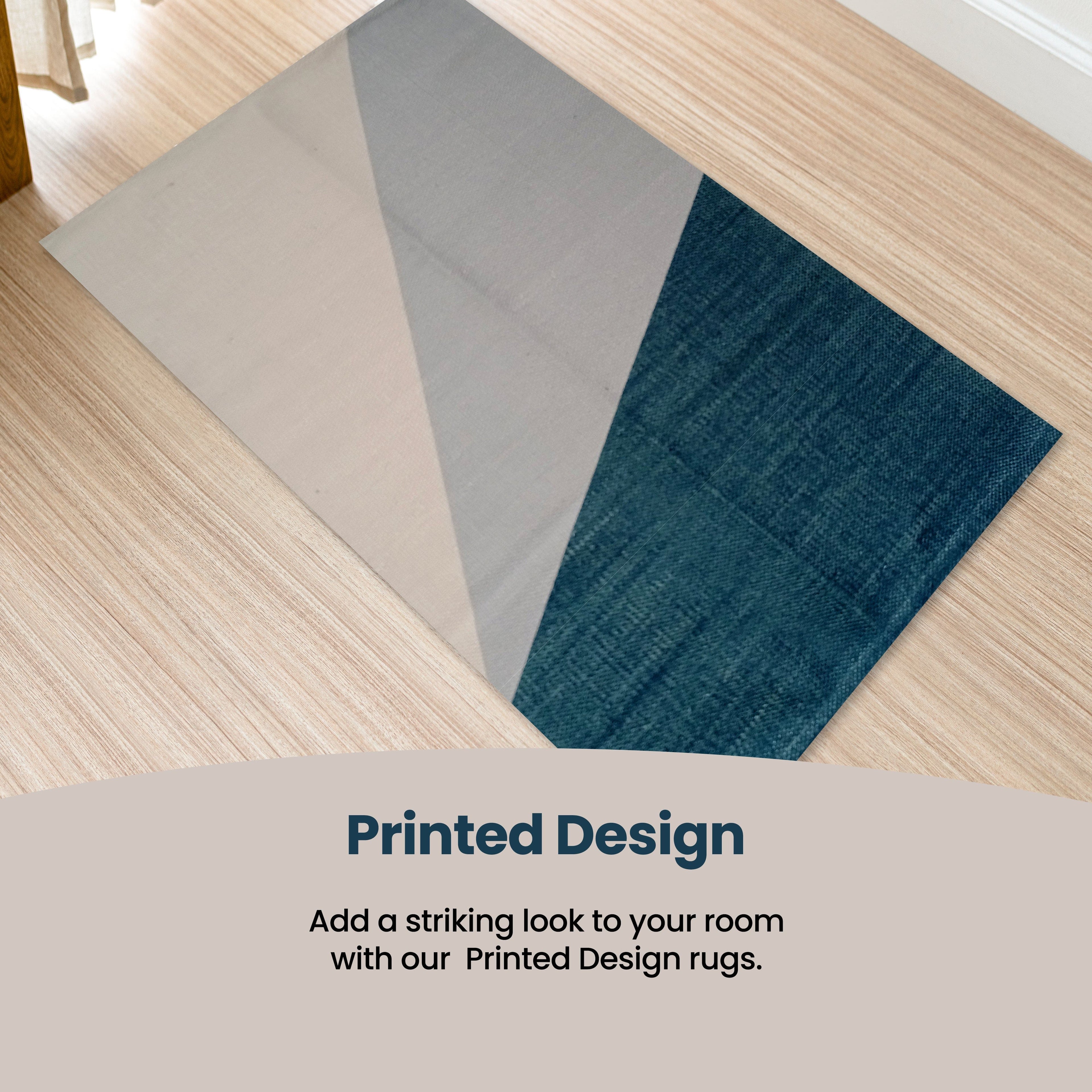 OLIVIA ROCCO Oslo Modern Rug – Non-Slip Recycled Polyester Floor Rug