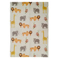 OLIVIA ROCCO Animal Print Rug – Non-Slip Washable Floor Rug, 60x90cm