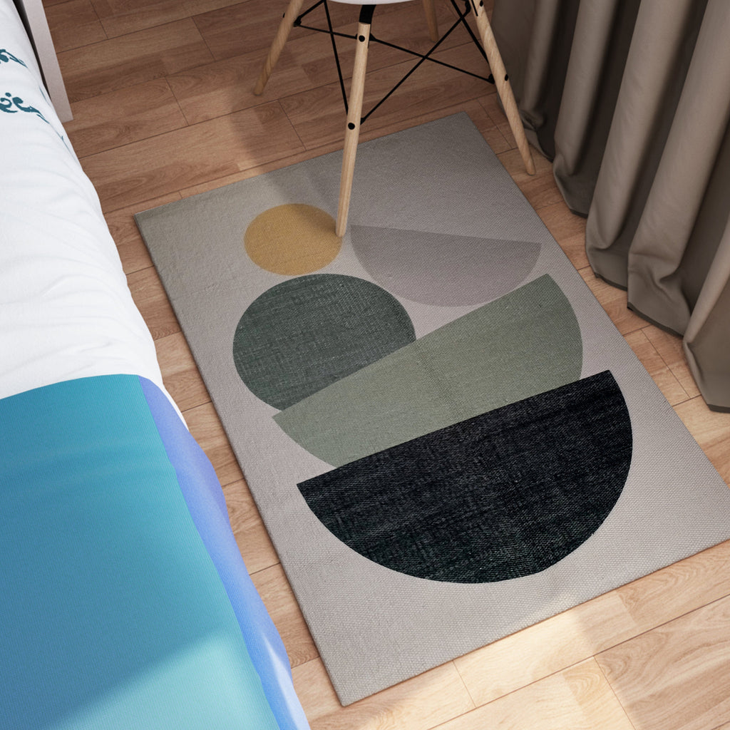 OLIVIA ROCCO Tokyo Printed Rug – Modern Non-Slip Eco-Friendly Floor Mat