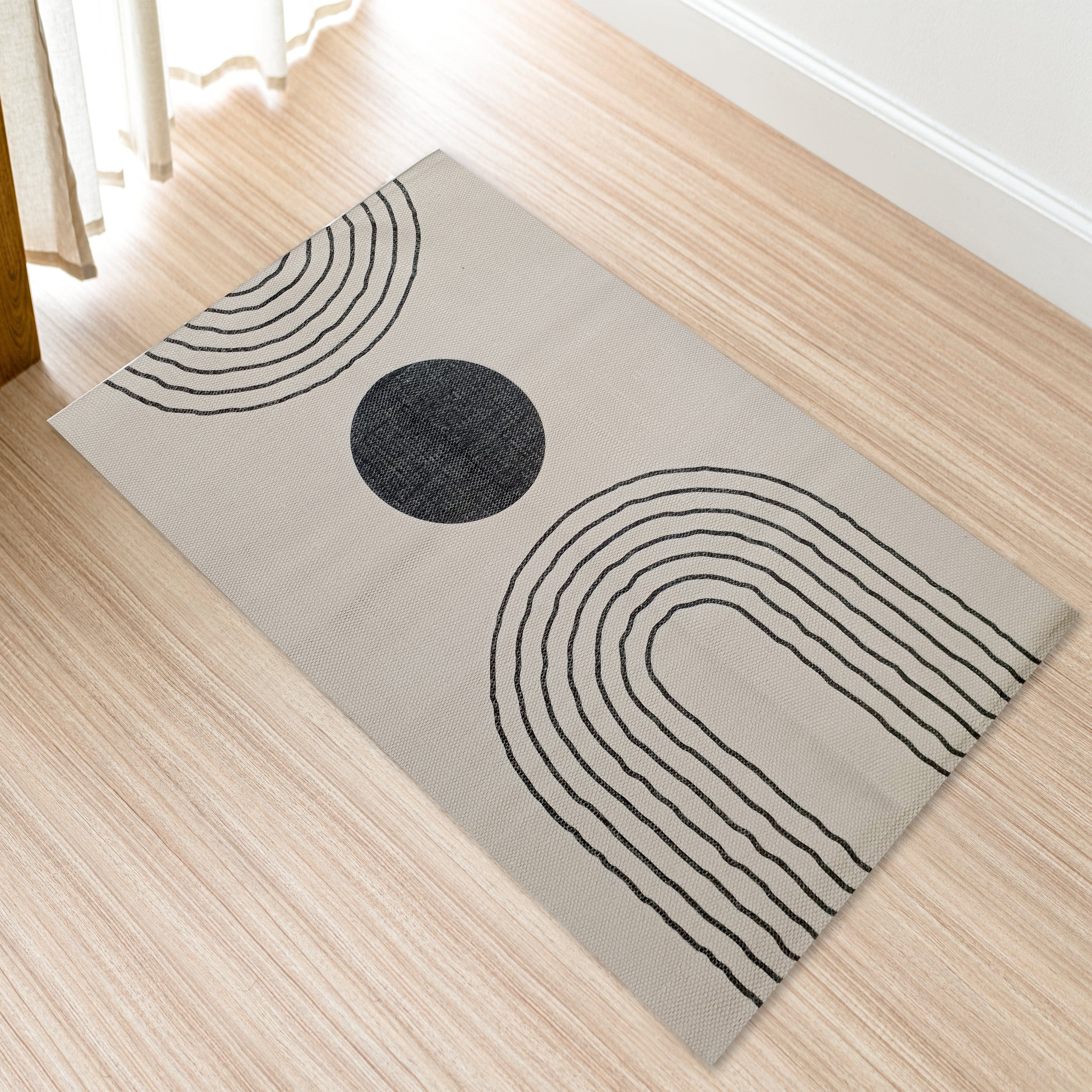 OLIVIA ROCCO Tuscany Printed Rug – Non-Slip Sustainable Floor Rug