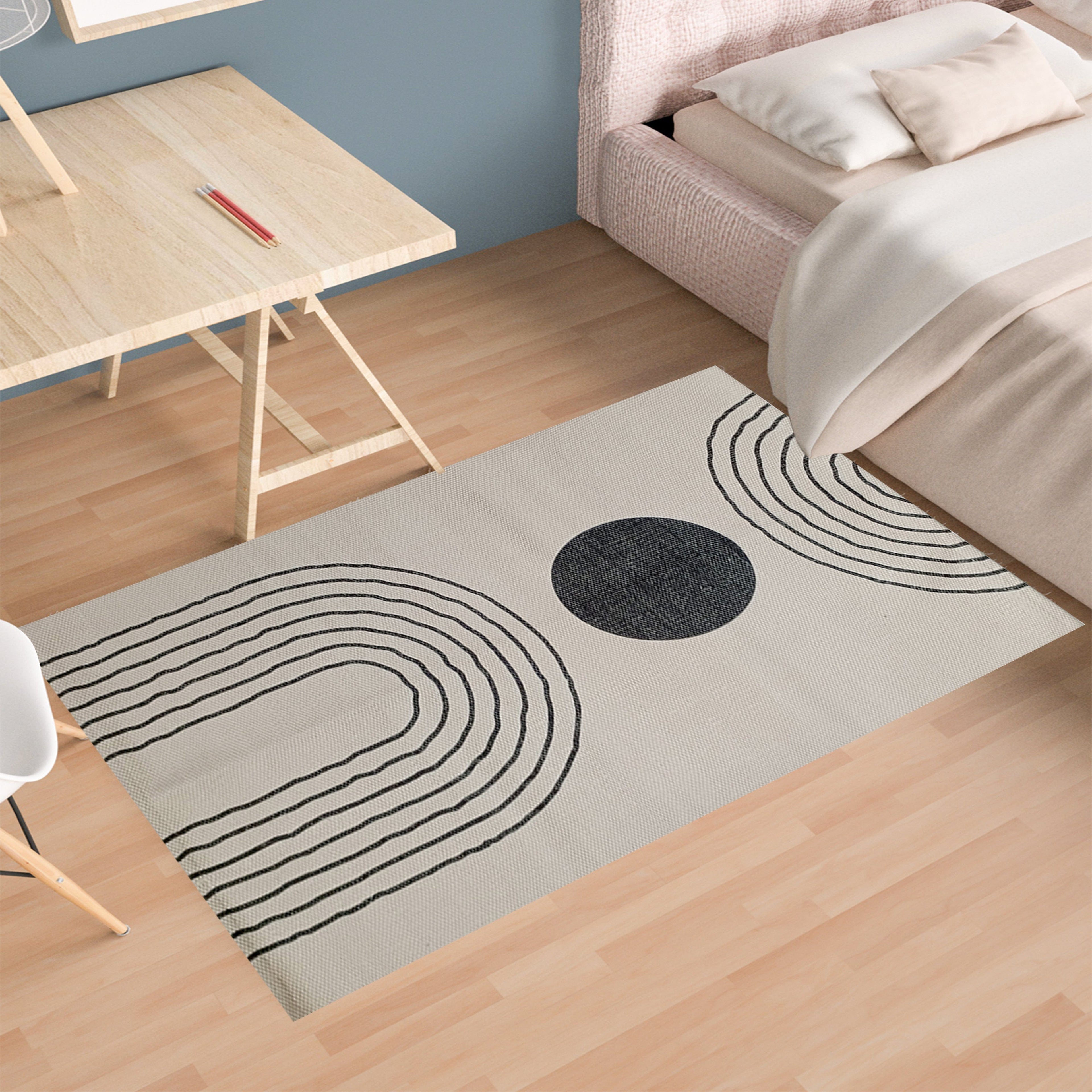OLIVIA ROCCO Tuscany Printed Rug – Non-Slip Sustainable Floor Rug
