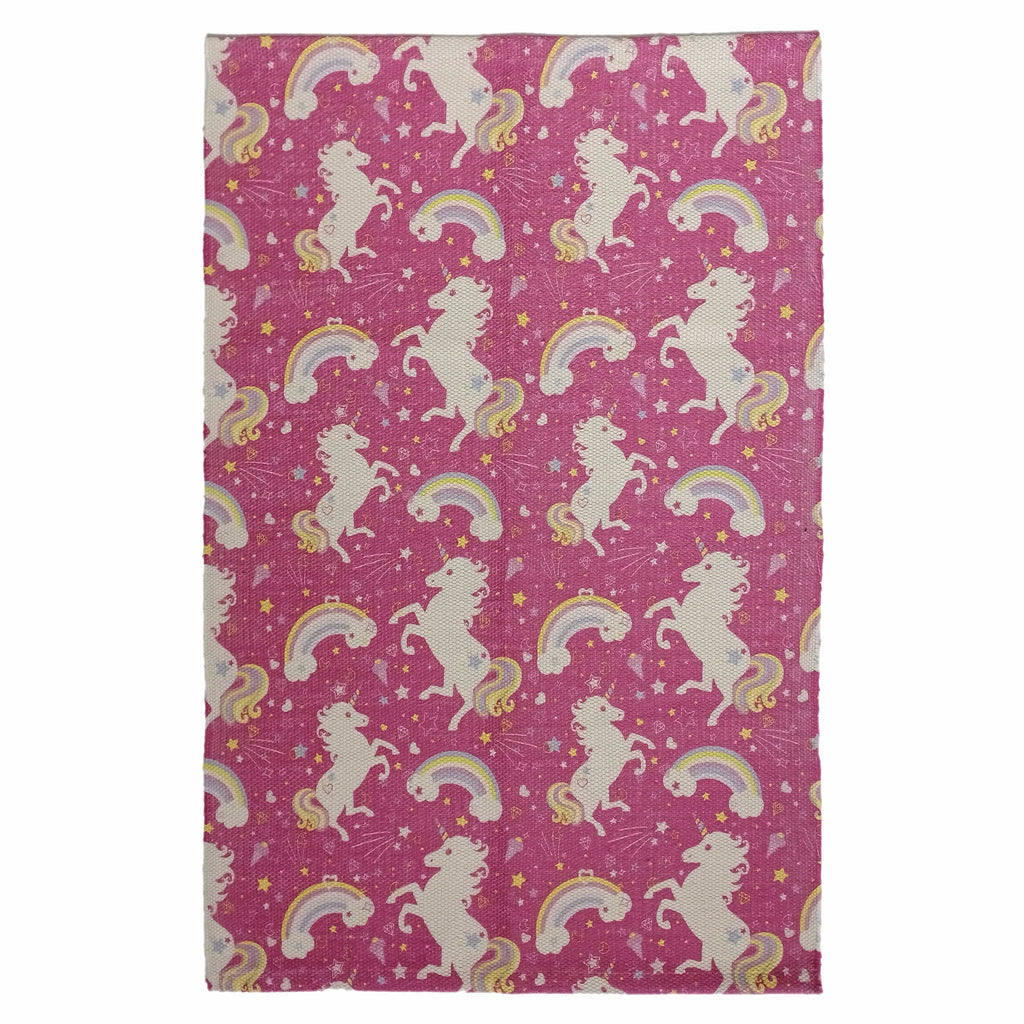 OLIVIA ROCCO Unicorn Animal Print Rug – Non-Slip Eco-Friendly Floor Mat
