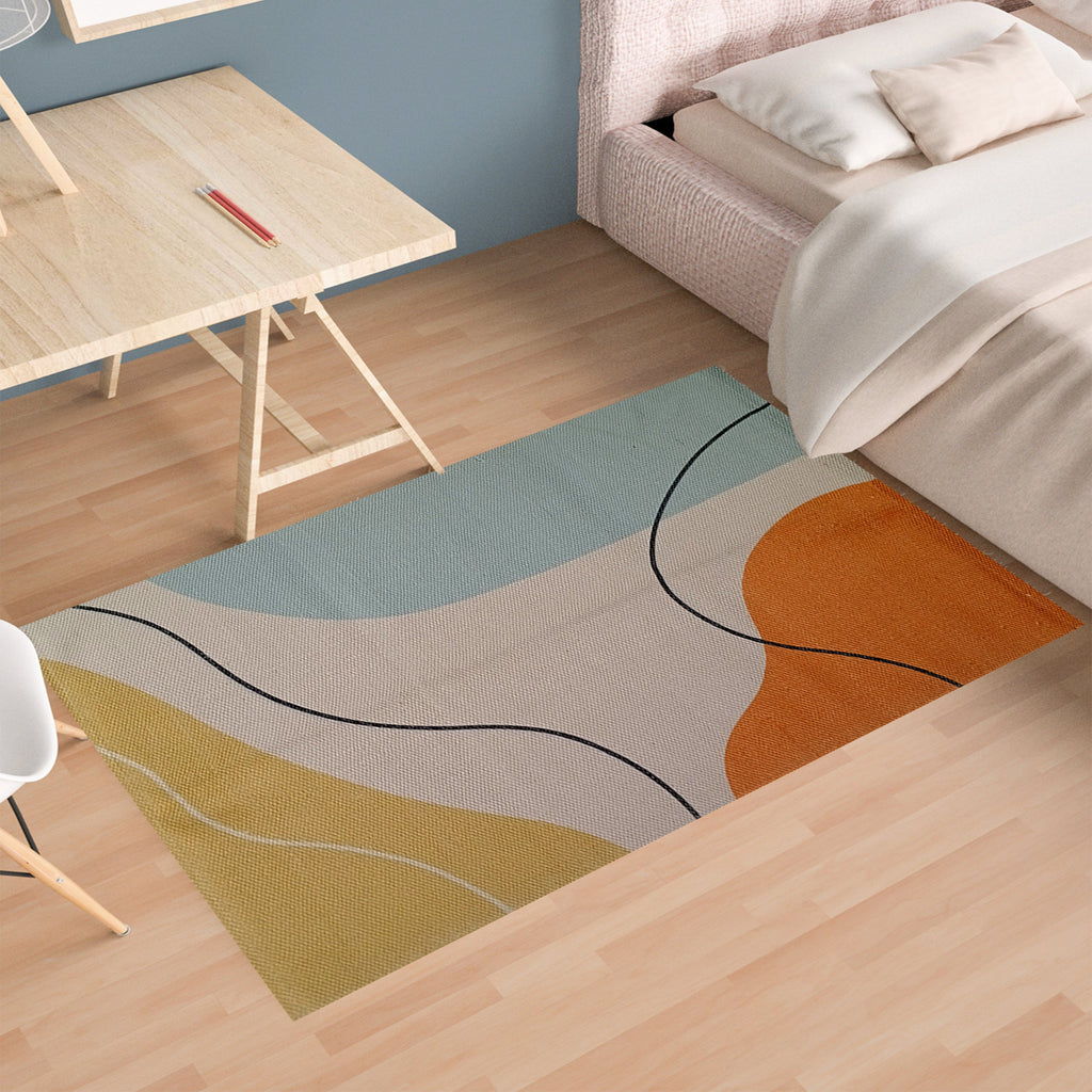 OLIVIA ROCCO Venus Modern Rug – Non-Slip Soft Durable Floor Rug