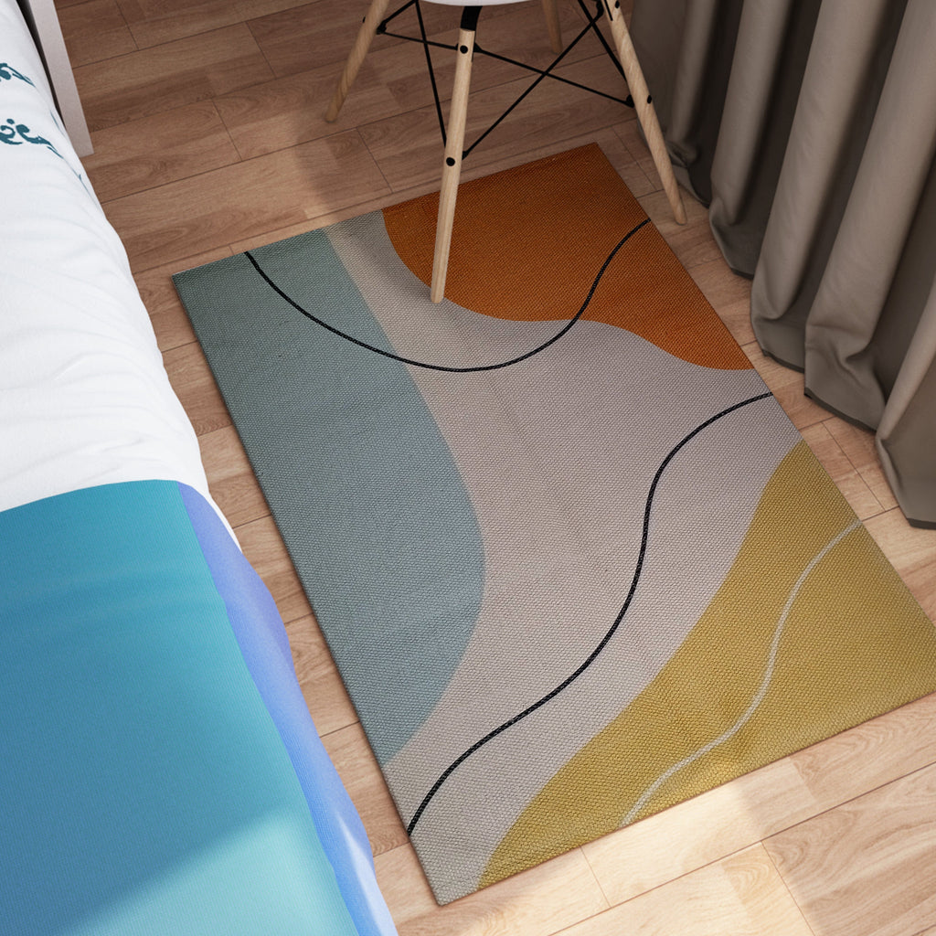 OLIVIA ROCCO Venus Modern Rug – Non-Slip Soft Durable Floor Rug