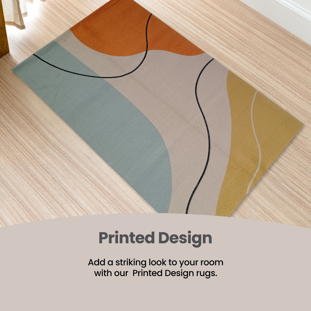OLIVIA ROCCO Venus Modern Rug – Non-Slip Soft Durable Floor Rug