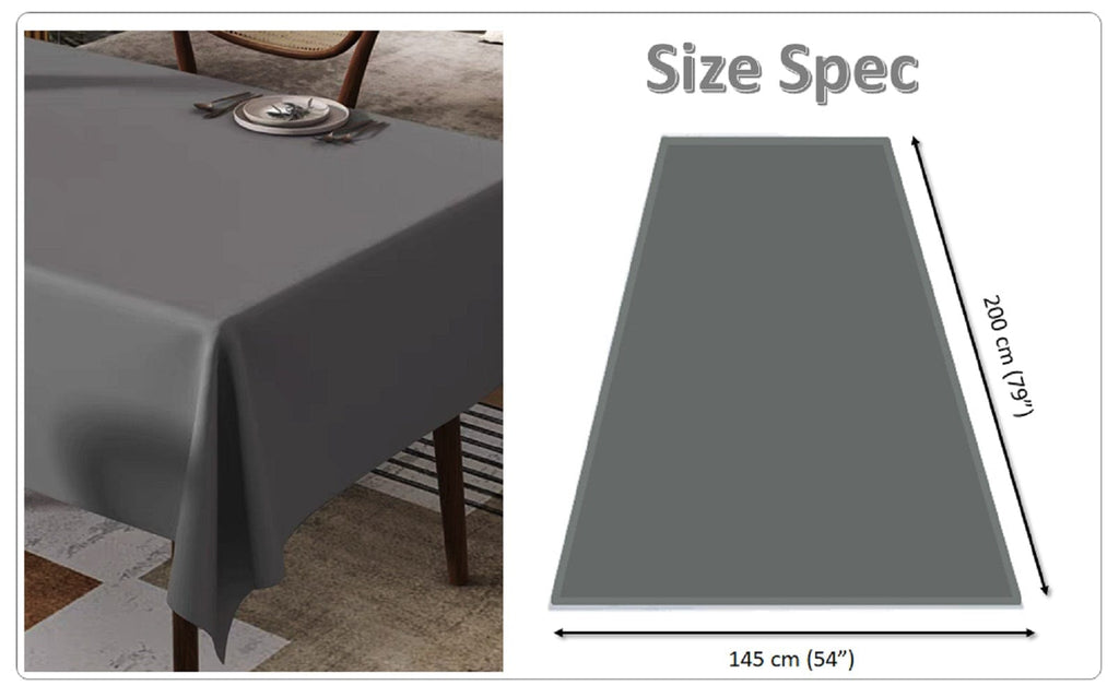 OLIVIA ROCCO Waterproof Tablecloth – Stain Resistant Wipe Clean Polyester
