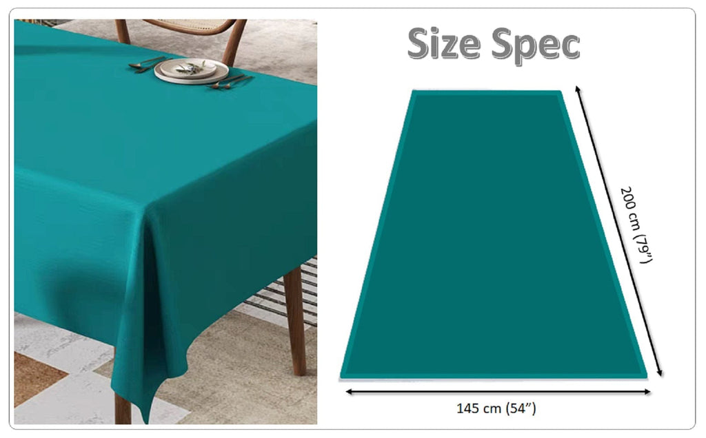 OLIVIA ROCCO Waterproof Tablecloth – Stain Resistant Wipe Clean Polyester