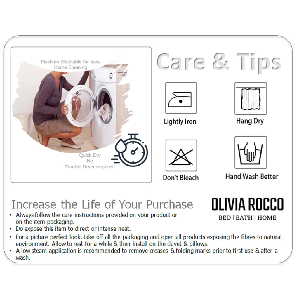 OLIVIA ROCCO 5 Pack Cotton Kitchen Tea Towels – Ribbed Waffle 45x65cm