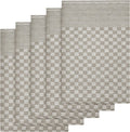 OLIVIA ROCCO Cotton Tea Towels – Pack of 5 Large Quick Dry Dish Cloths