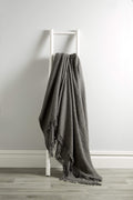 OLIVIA ROCCO Lisbon Honeycomb Throw – 100% Pure Indian Cotton Blanket