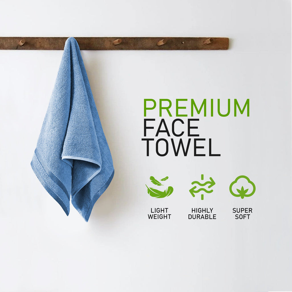 OLIVIA ROCCO Belmont 10 Piece Cotton Towel Bale Set – Blue Stripe