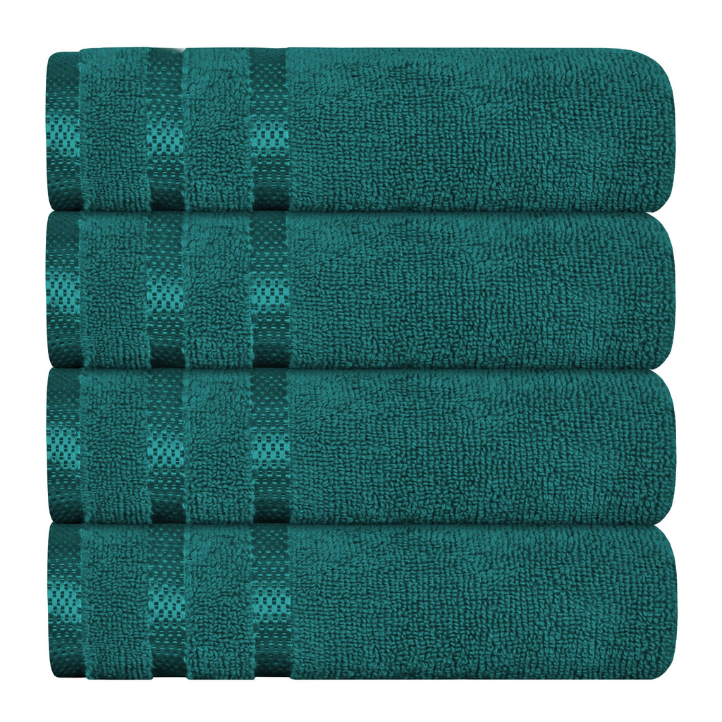 OLIVIA ROCCO Belmont Jade Green 100% Cotton 10 Piece Towel Bale Set