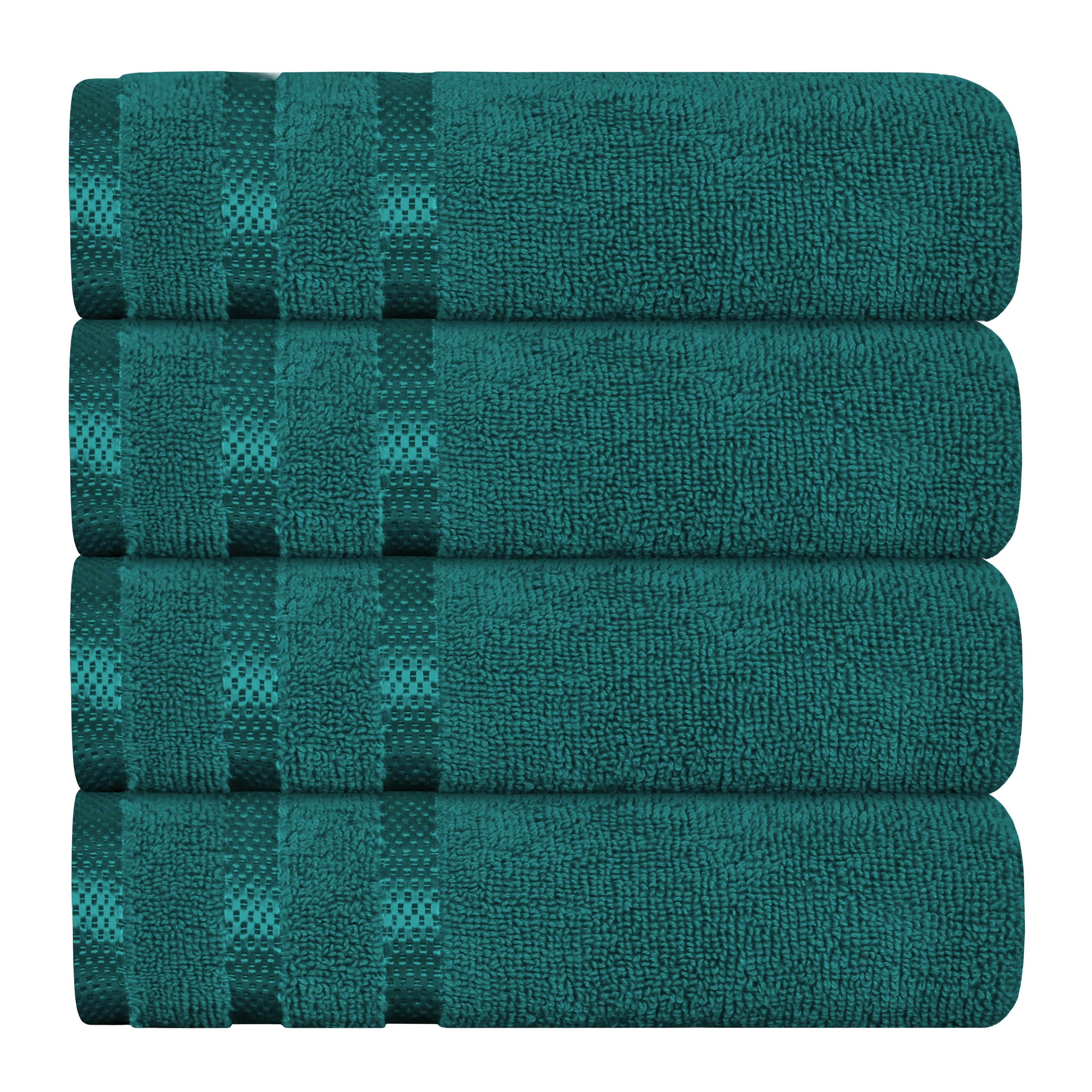 OLIVIA ROCCO Belmont Jade Green 100% Cotton 10 Piece Towel Bale Set