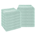 OLIVIA ROCCO Seafoam Cotton Towels – Hotel Quality Soft Absorbent Sets