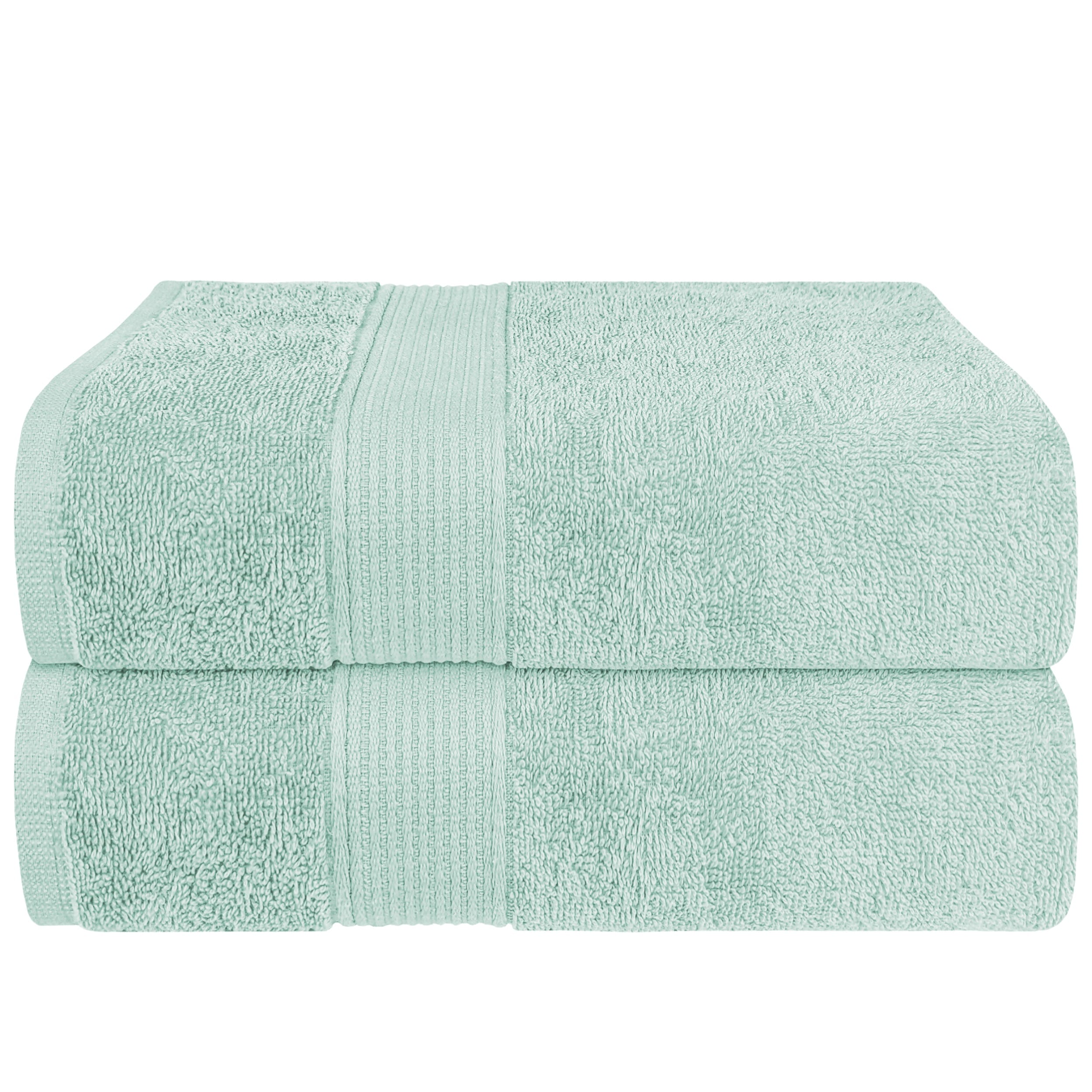 OLIVIA ROCCO Seafoam Cotton Towels – Hotel Quality Soft Absorbent Sets