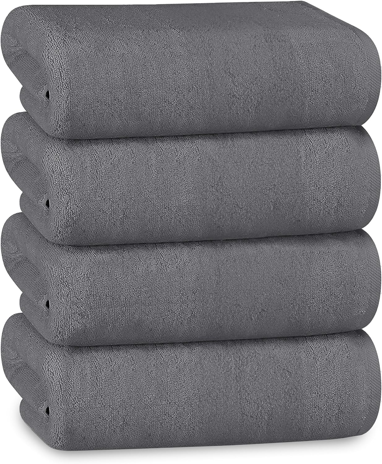 OLIVIA ROCCO Hotel Bath Sheets | 100% Cotton 500GSM Ultra Soft 12 Pack