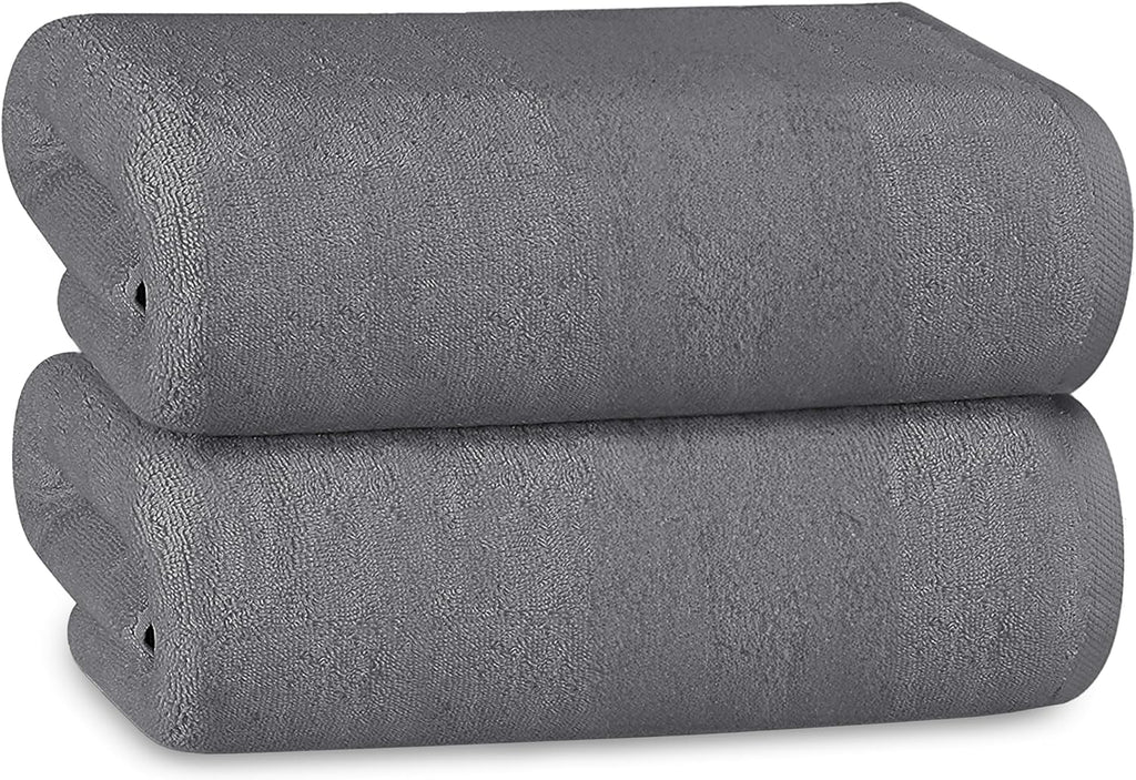 OLIVIA ROCCO Hotel Bath Sheets | 100% Cotton 500GSM Ultra Soft 12 Pack