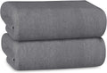 OLIVIA ROCCO Hotel Bath Sheets | 100% Cotton 500GSM Ultra Soft 12 Pack