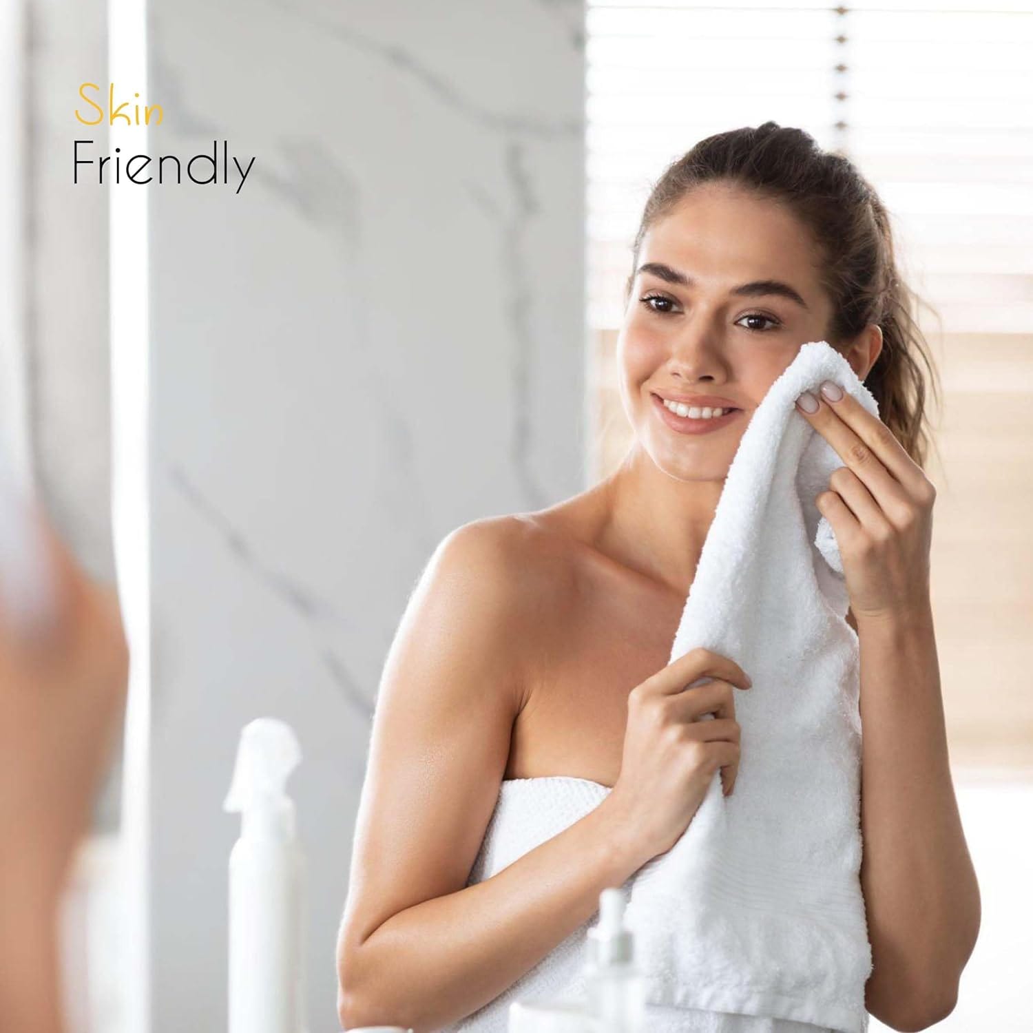 OLIVIA ROCCO Hotel Bath Sheets | 100% Cotton 500GSM Ultra Soft 12 Pack