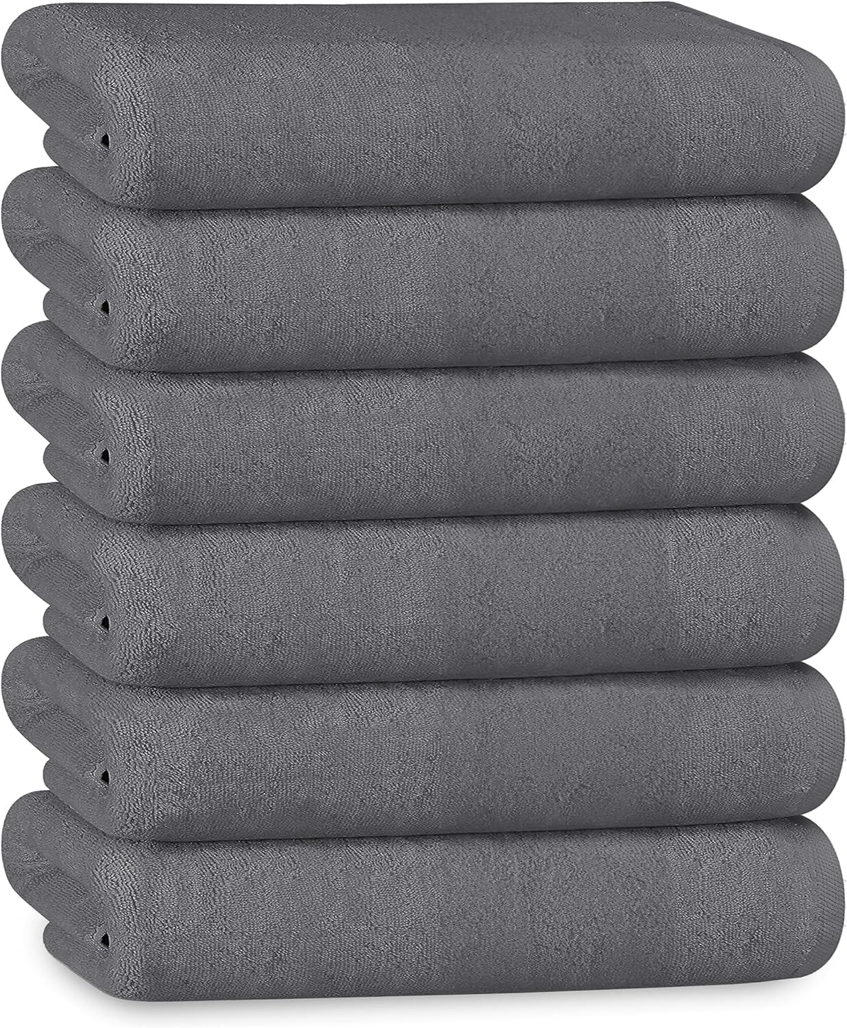 OLIVIA ROCCO Hotel Bath Sheets | 100% Cotton 500GSM Ultra Soft 12 Pack