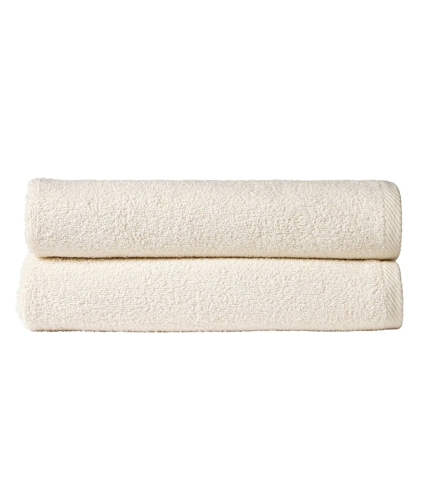 OLIVIA ROCCO Bath Sheets Pack of 2 – 100% Indus Valley Cotton 80x140 cm