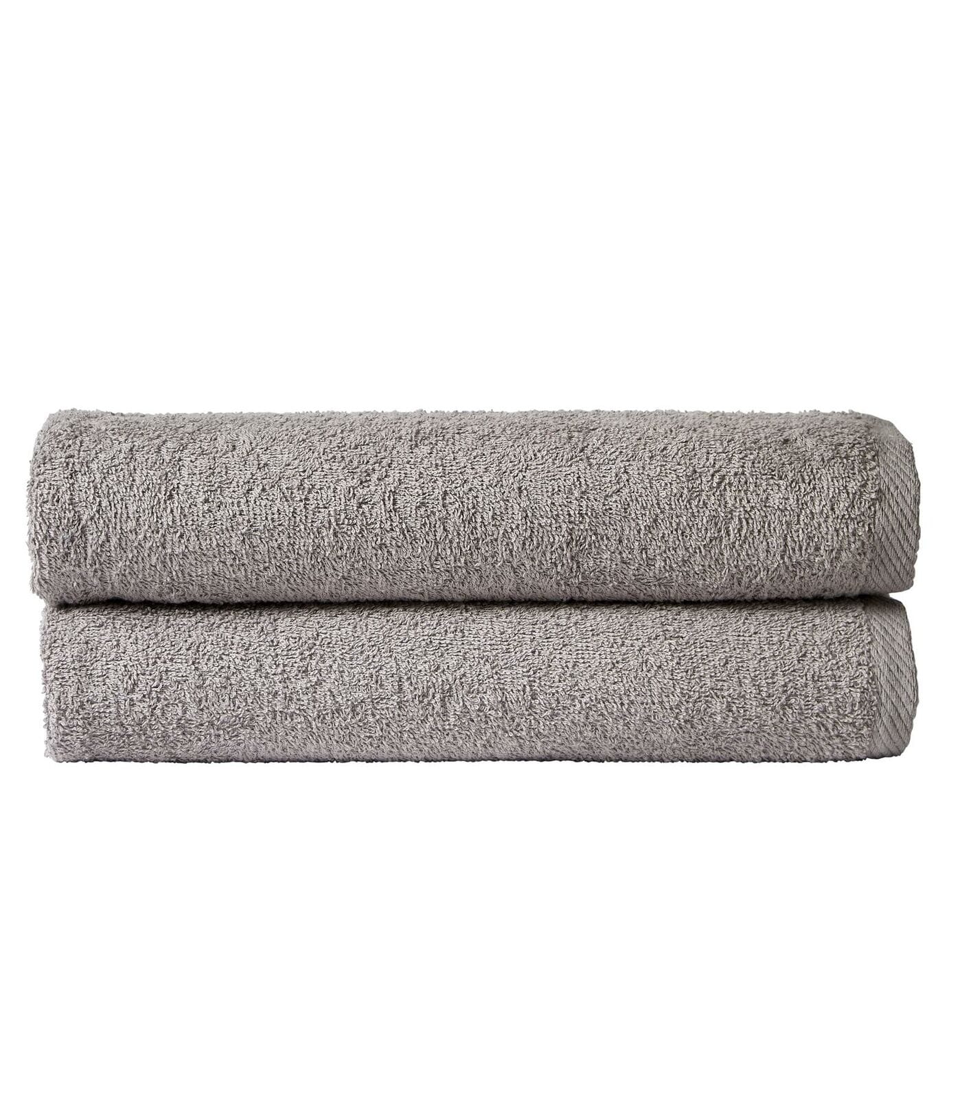 OLIVIA ROCCO Bath Sheets Pack of 2 – 100% Indus Valley Cotton 80x140 cm