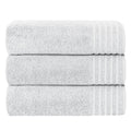 OLIVIA ROCCO Monaco 3 Pack Bath Sheets – 100% Cotton 500GSM Towel Set