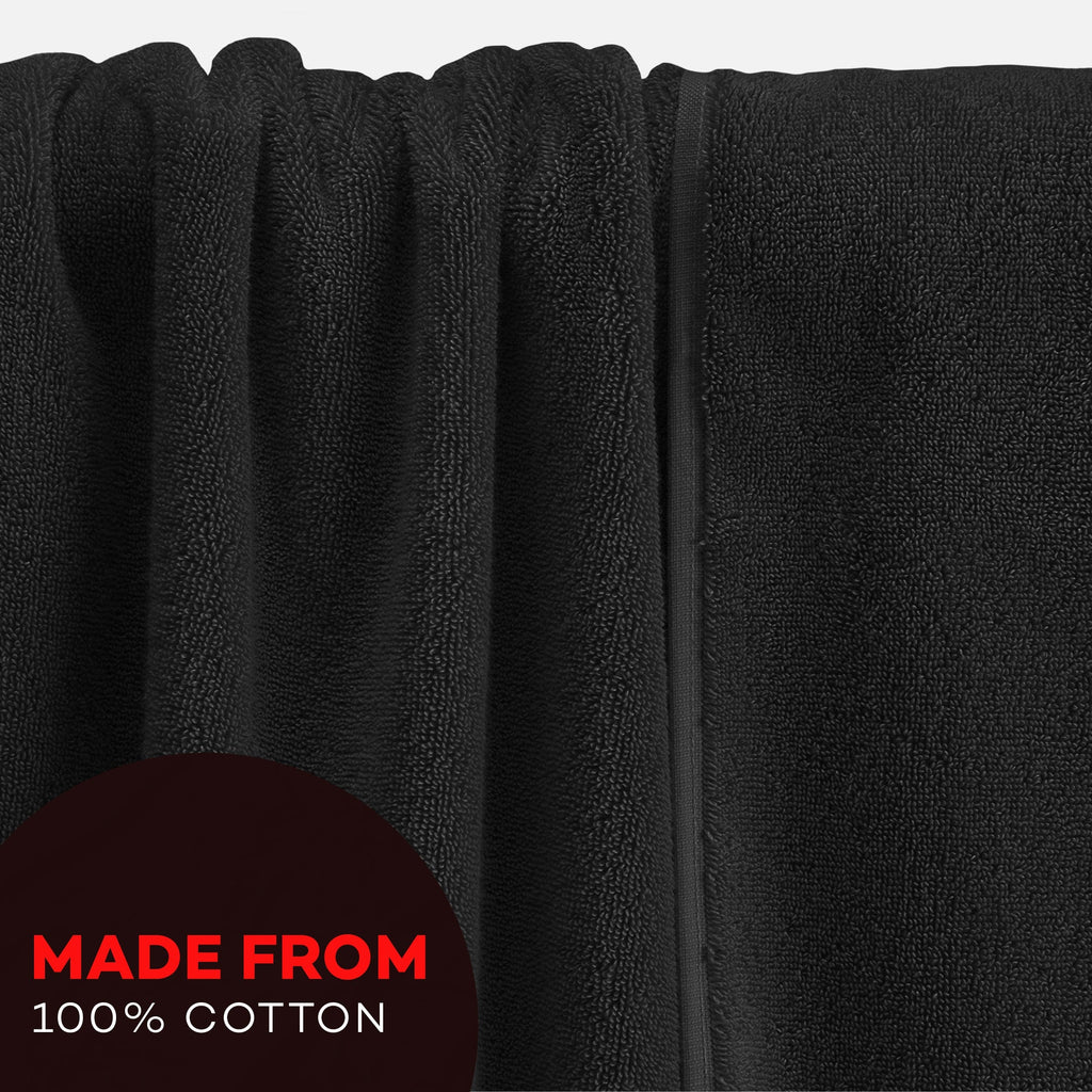 OLIVIA ROCCO Monaco 3 Pack Bath Sheets – 100% Cotton 500GSM Towel Set