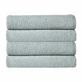 OLIVIA ROCCO Indus Valley Cotton Bath Sheets | Pack of 4 Quick-Drying Towels