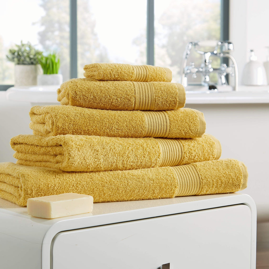 OLIVIA ROCCO Egyptian Cotton Towels | 500GSM Soft Absorbent Bath Towel