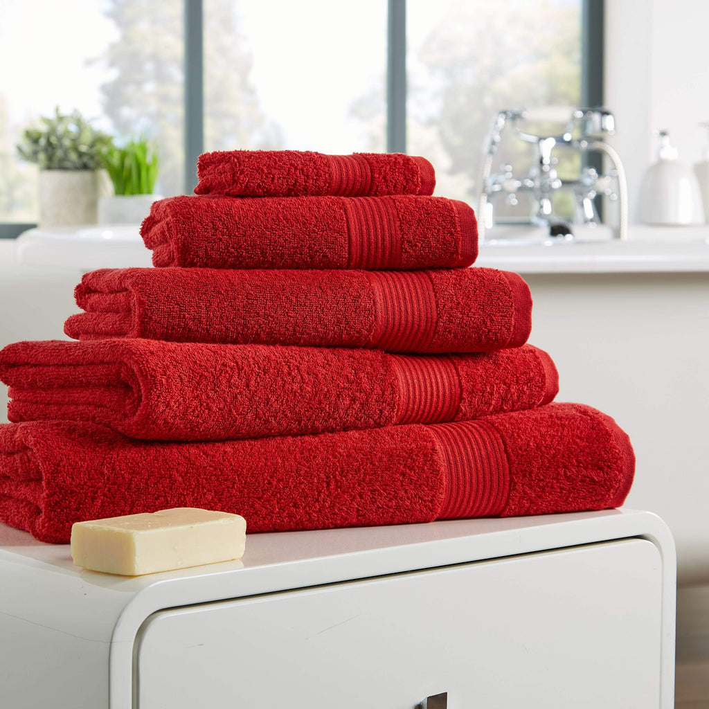 OLIVIA ROCCO Egyptian Cotton Towels | 500GSM Soft Absorbent Bath Towel