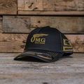 OMG Racing Trucker Hat – Uggly & Co Black and Gold Superbike Cap
