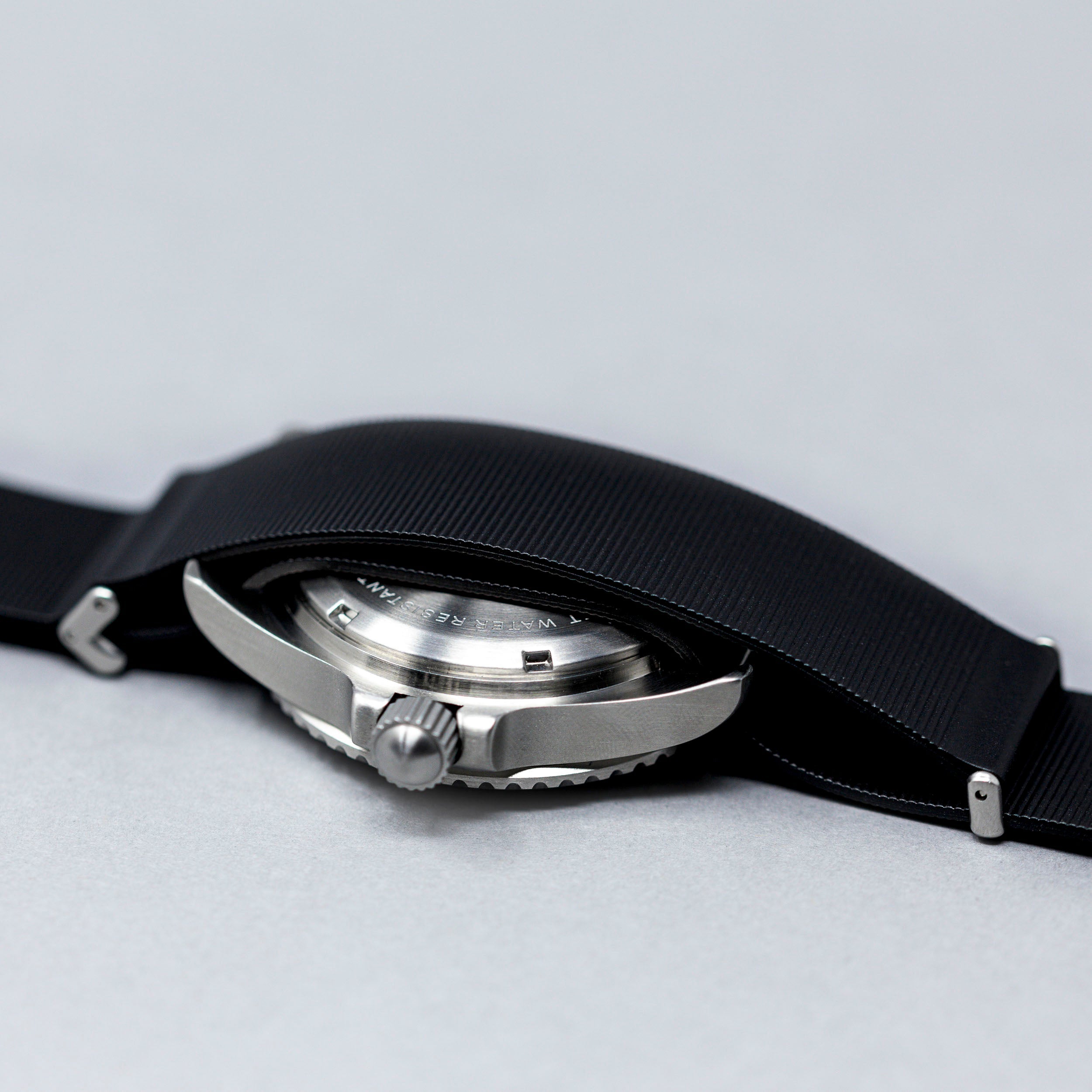 'Atlantic' Dive Watch (40mm) | Seal Black NATO