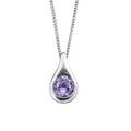 Gecko Jewellery Retail Sterling Silver Polished Teardrop Pendant