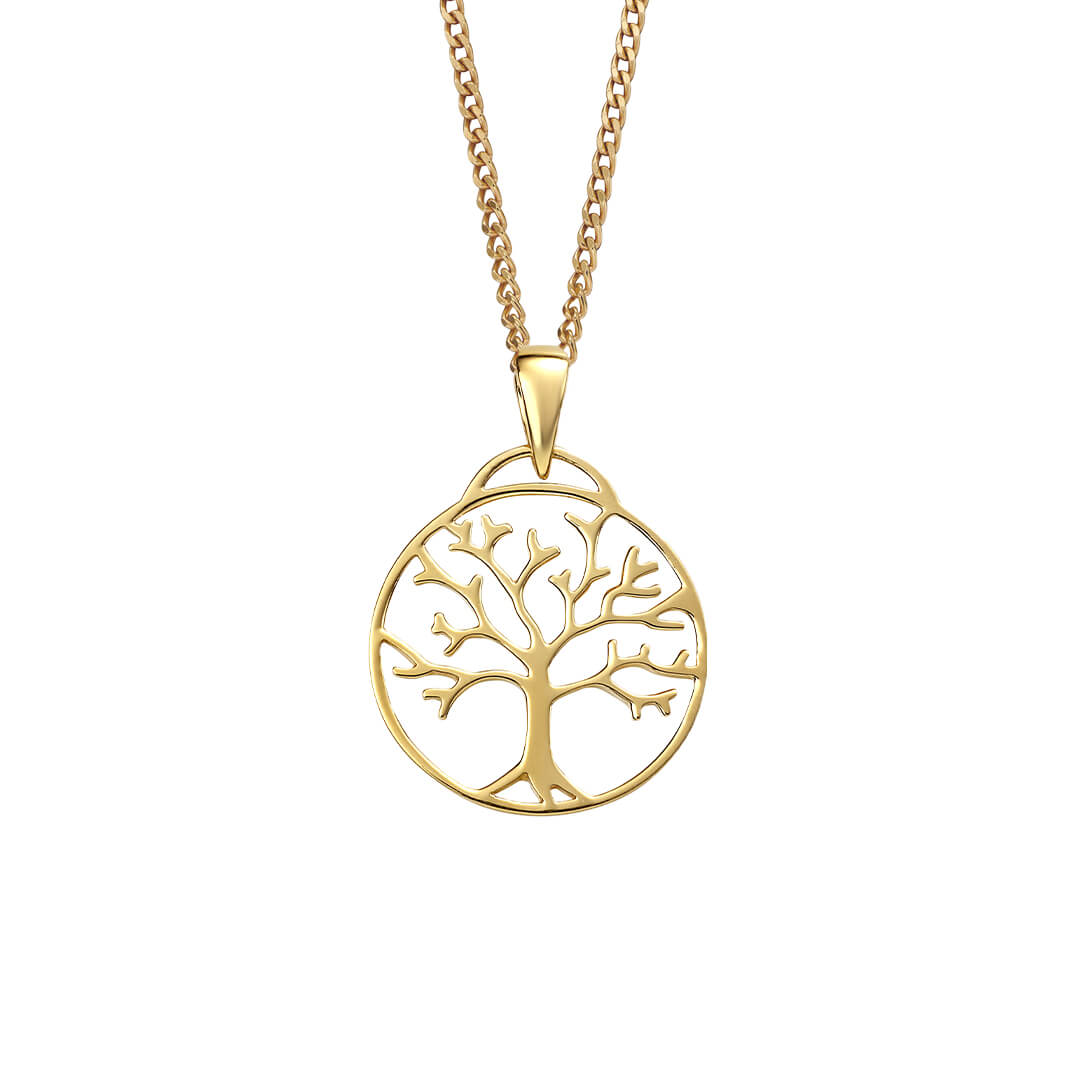 Tree of Life Pendant | Gecko Jewellery Sterling Silver Spiritual Charm